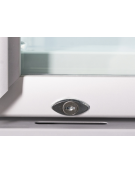 Armadio congelatore con tripla porta a vetro - capacità Lt 1450 - refrigerazione ventilata -18°/-22°C  - cm 188x76x204h