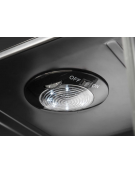 Vetrina refrigerata bassa per vino - capacità 28 bottiglie - refrigerazione Roll-Bond con ventilatore +4° +18°C - cm 43x47,3x83h