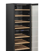 Cantinetta per vini refrigerata - doppia temperatura +5°/+10°C - +10°/+18°C - Capacità 165 bottiglie - cm 59,5x72x176,7h