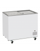 Congelatore a pozzetto con top in vetro scorrevole Rea, 2 cesti, capacità Lt 300 - refrigerazione statica - cm 101,4x63,5x86,3h