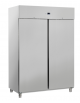Armadio refrigerato GN2/1 due porte in acciaio inox - refrigerazione ventilata -2°/+8°C - Classe C - cm 138x84x209h