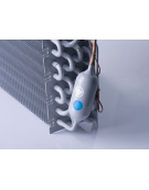 Armadio refrigerato GN2/1 due porte in acciaio inox - refrigerazione ventilata -2°/+8°C - Classe C - cm 138x84x209h