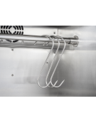 Frollatore carne verticale in acciaio inox AISI 304 - capacità Lt. 138  - refrigerazione ventilata +2°/+10°C - cm 60x54,5x90h