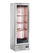 Frollatore carne verticale in acciaio inox AISI 304 - capacità Lt. 293 - refrigerazione ventilata +2°/+10°C - cm 60x55,8x182h