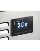 Frollatore carne verticale in acciaio inox AISI 304 - capacità Lt. 138  - refrigerazione ventilata +2°/+10°C - cm 60x54,5x90h