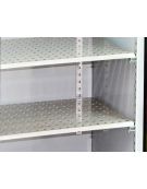 Frollatore carne verticale in acciaio inox AISI 304 - capacità Lt. 138  - refrigerazione ventilata +2°/+10°C - cm 60x54,5x90h