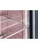 Frollatore carne verticale in acciaio inox AISI 304 - capacità Lt. 138  - refrigerazione ventilata +2°/+10°C - cm 60x54,5x90h