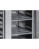 Tavolo GN1/1 refrigerato in acciaio inox 3 porte con motore remoto (escluso) refrigerazione ventilata -2°/+8°C- cm 165,5x70x85h