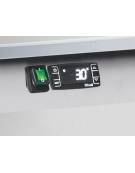 Tavolo congelatore snack in acciaio inox - 8 ripiani regolabili - refrigerazione ventilata -22°/-18°C - Classe E - 225x60x85h