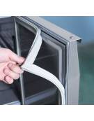 Saladette refrigerata GN1/1 con top inox - 1 sportello - refrigerazione statica +0°/+8°C - cm 45x70x87,8h