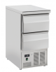 Saladette refrigerata GN1/1 con top inox e 2 cassetti - refrigerazione statica +0°/+8°C - cm 45x70x87,8h