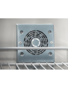 Saladette refrigerata GN1/1 inox 2 sportelli con top apribile, rubinetto e 9 vaschette GN 1/6 in PVC - cm 90x70x138,5h