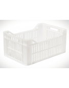 Armadio congelatore bianco in ABS e interno in termoformato con 13 ceste - statico -23°/-18°C  - cm 77,5x72,9x190h