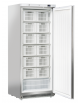 Armadio congelatore in ABS, colore acciaio, interno in termoformato - 13 ceste incluse - statico -23°/-18°C  - cm 77,5x72,9x190h