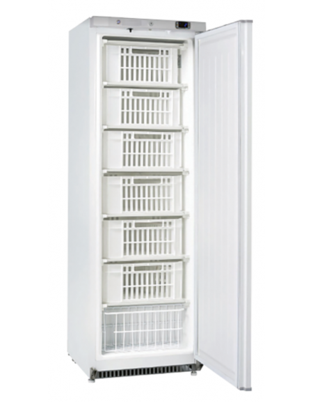Armadio congelatore bianco in ABS e interno in termoformato con 13 ceste - statico -23°/-18°C  - cm 77,5x72,9x190h