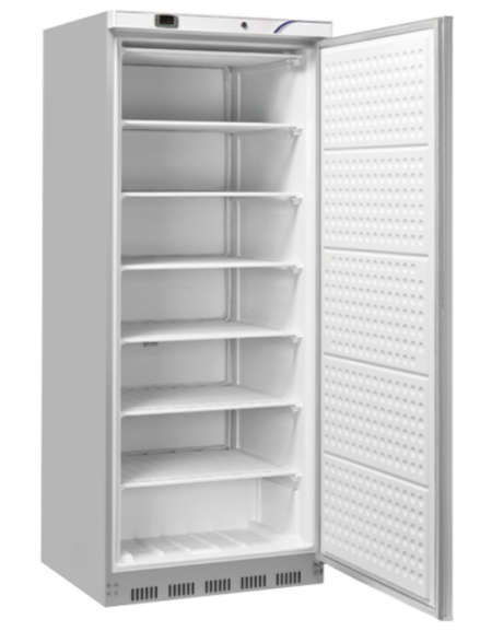 Armadio frigorifero bianco GN2/1 in ABS - refrigerazione Roll-Bond con ventilatore +2°/+10°C - Classe D - cm 78x73x189h