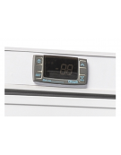 Armadio congelatore bianco in ABS con 6 ripiani evaporatore fissi - refrigerazione statica -22°/-18°C - cm 60x68,5x189h