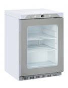 Armadio refrigerato con porta in vetro - Lt. 200 - refrigerazione roll bond con ventola - cm 60x62,5x85,3h