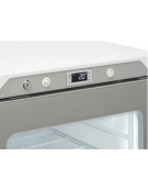 Armadio refrigerato con porta in vetro - Lt. 200 - refrigerazione roll bond con ventola - cm 60x62,5x85,3h