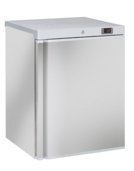 Armadio refrigerato inox con interno in termoformato - Lt. 200 - refrigerazione roll bond con ventola - cm 60x62,5x85,3h