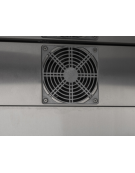Armadio refrigerato inox con interno in termoformato - Lt. 200 - refrigerazione roll bond con ventola - cm 60x62,5x85,3h