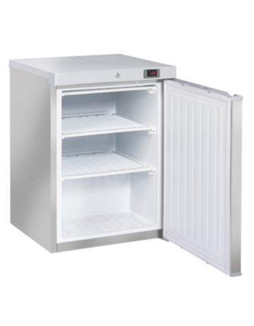 Armadio congelatore inox con interno in termoformato - Lt. 200 - refrigerazione statica -20°/-15°C - cm 60x62,5x85,3h