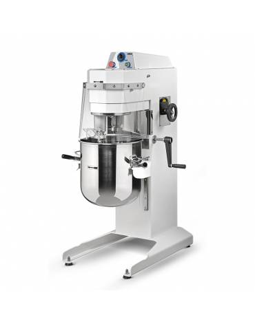 Impastatrice planetatria Lt 40 con variatore di velocità meccanico e timer - Potenza Kw 1,5