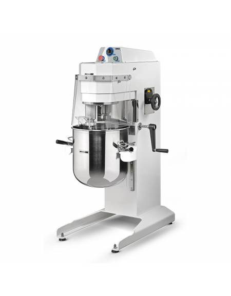 Impastatrice planetatria Lt 40 con variatore di velocità meccanico e timer - Potenza Kw 1,5