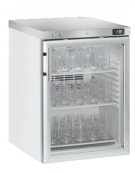 Armadio congelatore ventilato per congelamento bicchieri in ABS e piano lavorabile in acciaio inox - cm 59,8x69,9x83,9h