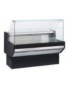 Banco refrigerato per servizio assistito - piano lavoro e zona esposizione in acciaio inox - ventilato +2°/+4°C - cm 150x91x129h