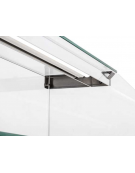 Banco refrigerato per servizio assistito - piano lavoro e zona esposizione in acciaio inox - statico +4°/+6°C - cm 100x79x122h