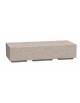 PANCHINA RETTANGOLARE MONOBLOCCO IN CEMENTO - COLORE GRIGIO TRAVERTINO - CM 200x60x45H - Conforme ai CAM