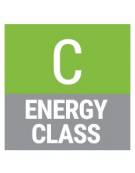 Vetrina refrigerata ventilata con ripiani in vetro e porte scorrevoli posteriori - colore nero - temp. +2°/+6°C - cm 120x78x138h