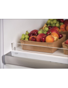 Vetrina murale senza porte, in acciaio verniciato bianco - refrigerazione ventilata +3°/+5°C - cm 96x62,2x140,6h