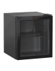 Frigorifero da banco 1 porta - esterno in lamiera verniciata nera - refrigerazione Roll-Bond con ventilatore - cm 43x47,5x50,9h