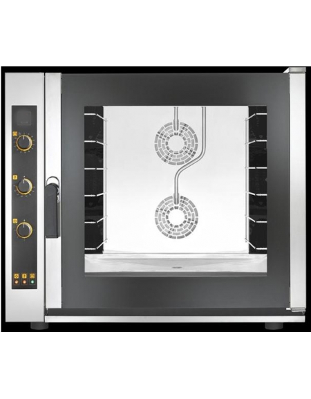 Forno elettrico ventilato con vapore N 6 Teglie cm 60x40 Forno elettrico ventilato con vapore N 6 Teglie cm 60x40