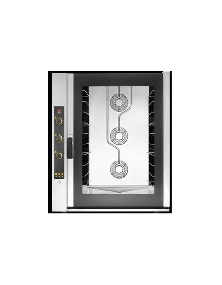 Forno elettrico ventilato con vapore N 10 Teglie cm 60x40 Forno elettrico ventilato con vapore N 10 Teglie cm 60x40