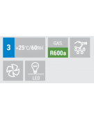 Frigorifero a pozzetto per bevande in lamiera di colore grigio - Lt 110 - temp. 0°/+10°C - cm 66x46x97h