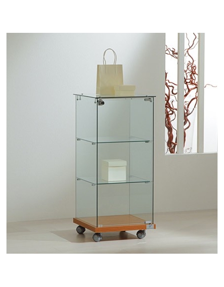 Vetrina espositiva bassa cm 40x40x90h