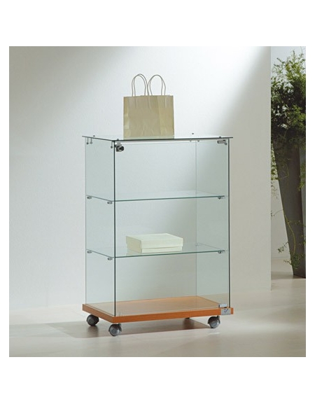 Vetrina espositiva bassa cm 60x40x90h