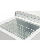 Congelatore orizzontale a pozzetto -15°/-25°C - Capacità Lt 409 - apertura porte con sistema Flip-flop - cm 130,4x67,4x89,7h