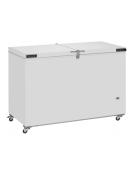 Congelatore orizzontale a pozzetto -15°/-25°C - Capacità Lt 409 - apertura porte con sistema Flip-flop - cm 130,4x67,4x89,7h