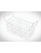  Congelatore a pozzetto con top in vetro curvo scorrevole e opalina pubblicitaria - capacità Lt 150 - cm 58,4x73,5x114,5h