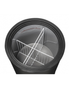 Congelatore tondo a pozzetto in lamiera di colore nero - Lt 77 - temp. -18°/-10°C - diametro cm 56,9 - altezza cm 84,9