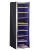 Cantina refrigerata per vino ventilata doppia temperatura +5°~+12°C / +12°~+20°C - 159 bottiglie - cm 59,5x77x185,1h