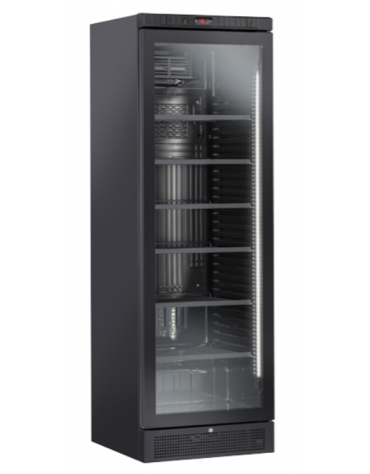 Cantina vino refrigerata - capacità 85 bottiglie - Refrigerazione Roll-Bond con ventilatore +7°/+18°C - cm 59,5x60x184h