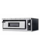Forno elettrico monocamera per 6 pizze max Ø 350 mm - Dimensioni camera cm 72x108x14h - Trifase o Monofase