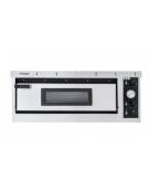 Forno elettrico monocamera per 6 pizze max Ø 350 mm - Dimensioni camera cm 72x108x14h - Trifase o Monofase