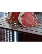 Frollatore carne panoramico - colore nero - capacità Lt. 440 - refrigerazione ventilata -2°/+10°C - Classe A - cm 70x65x190h