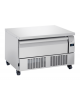 Cassettiera refrigerata inox 1 cassetto - n°2 vaschette GN1/1 (non incluse) - doppia temp. -2°+8°C/-21°-18°C - mm 905x700x605h